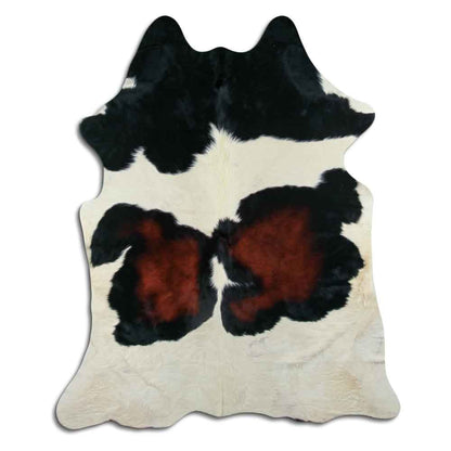 Light Tricolor Real Cowhide