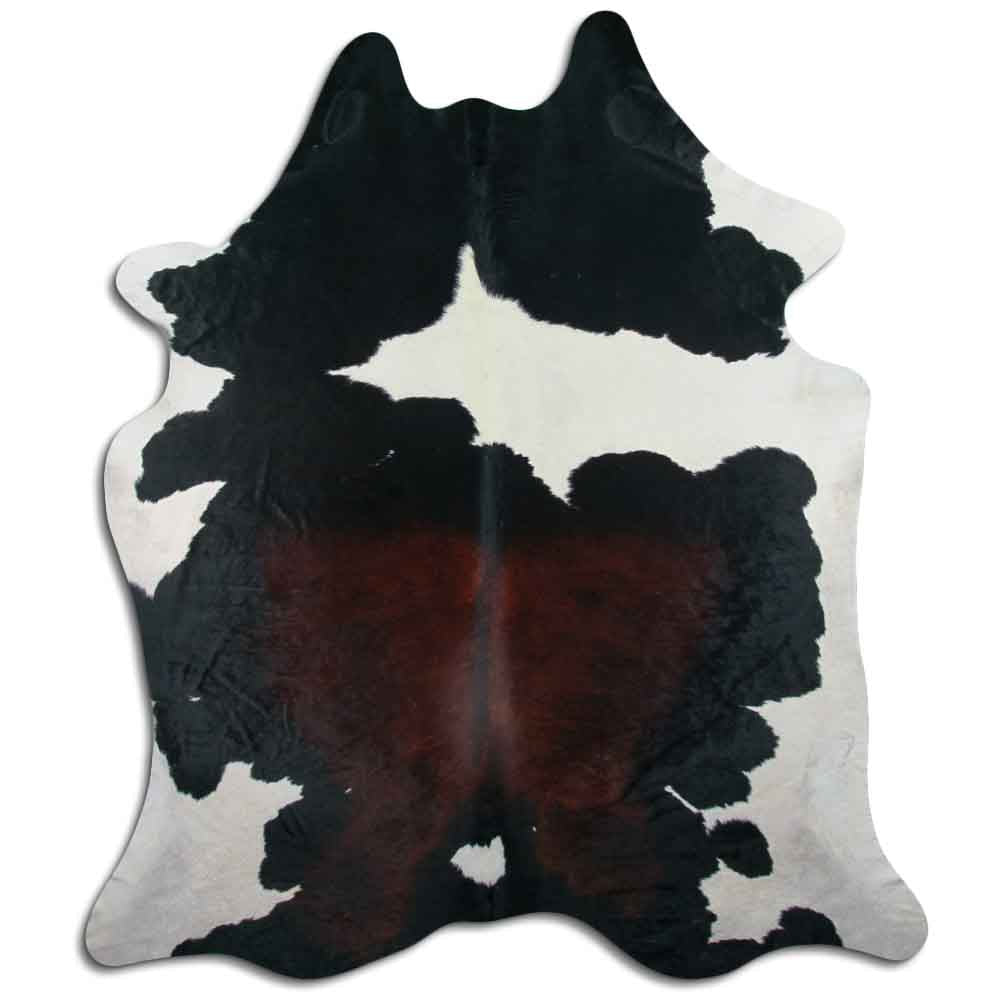 Light Tricolor Real Cowhide