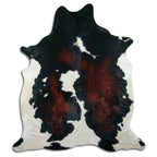 Light Tricolor Real Cowhide