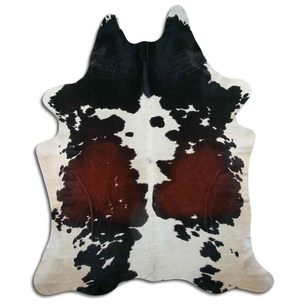 Light Tricolor Real Cowhide