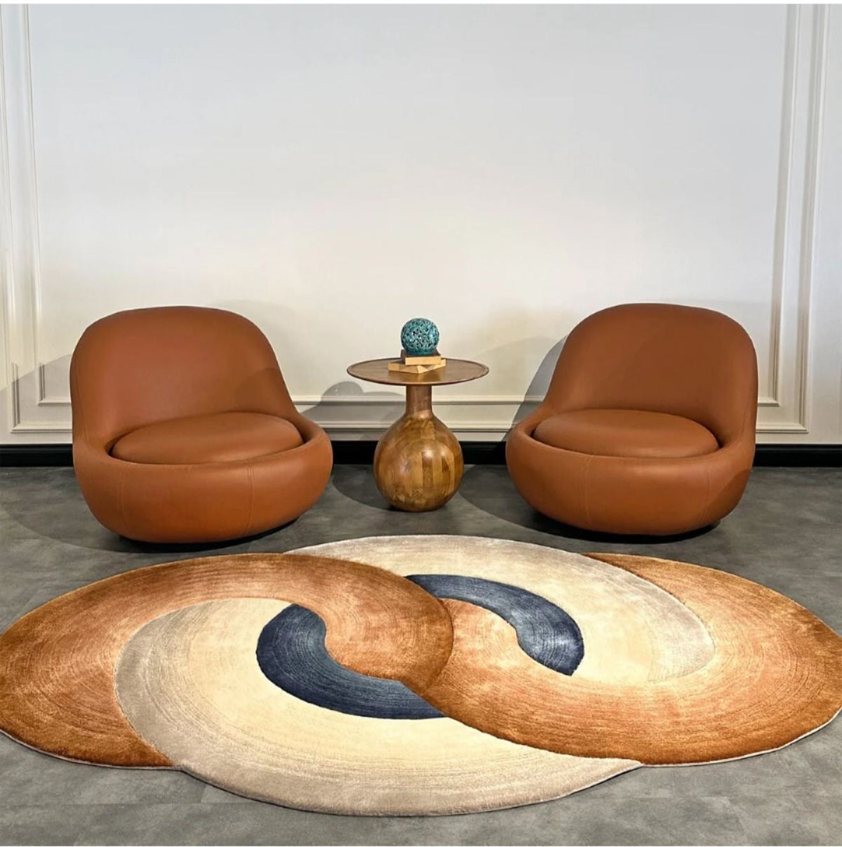 Hand-Tufted 100% Wool Area Rug | Beluga Design 42