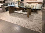 Boca Beige Geometric Area Rug