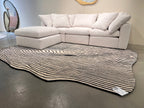 Beluga Tufted Design 55 Ivory Black
