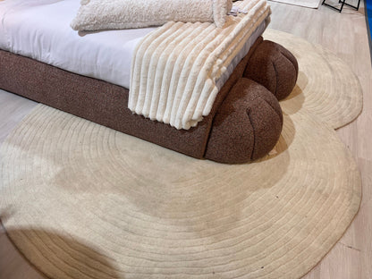 Ivory Hand-Tufted Wool Area Rug | Beluga Design 56