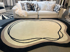 Beluga Tufted Design 57 Ivory Black
