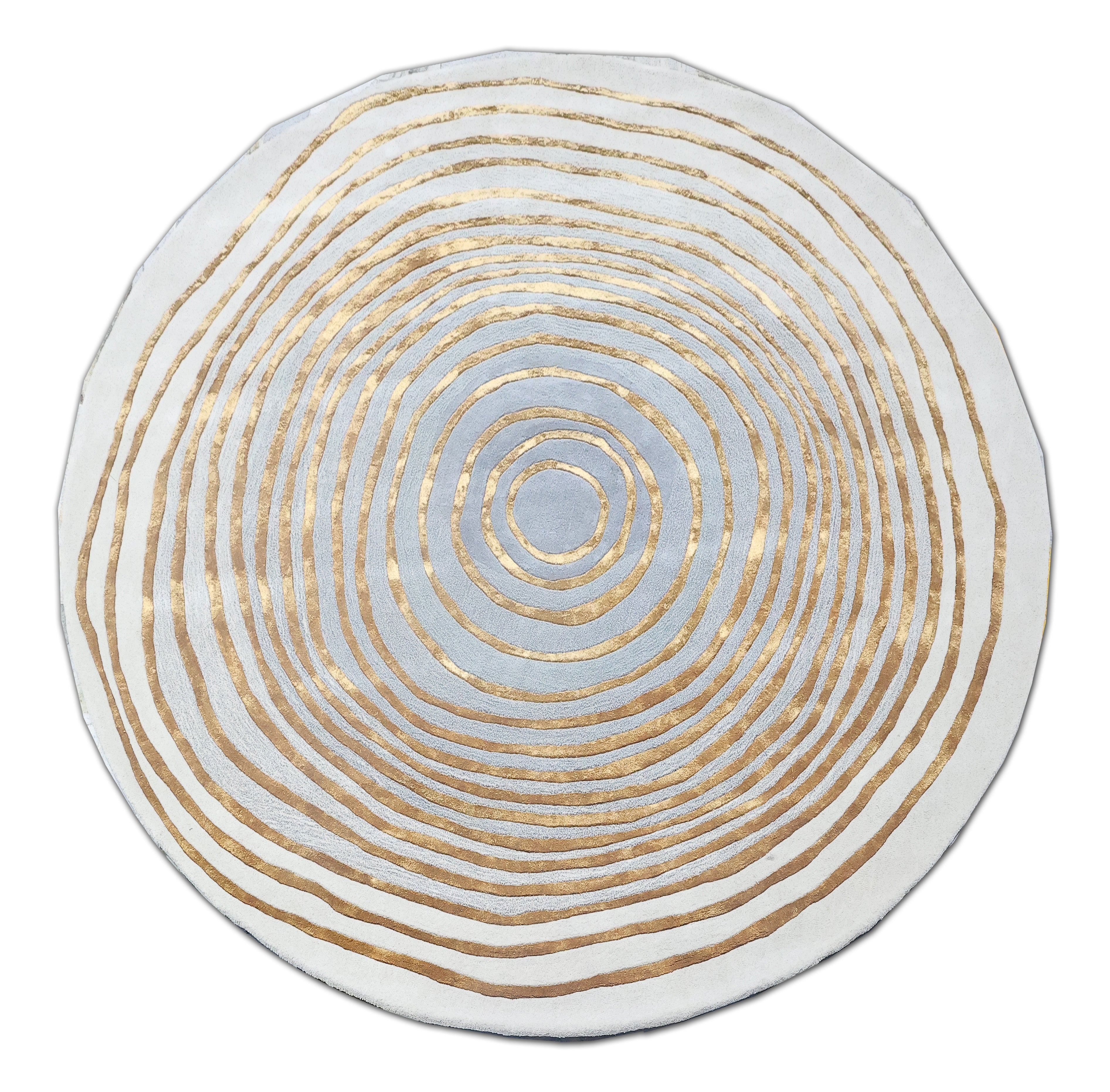 Beluga Tufted Design 50 Round Area Rug