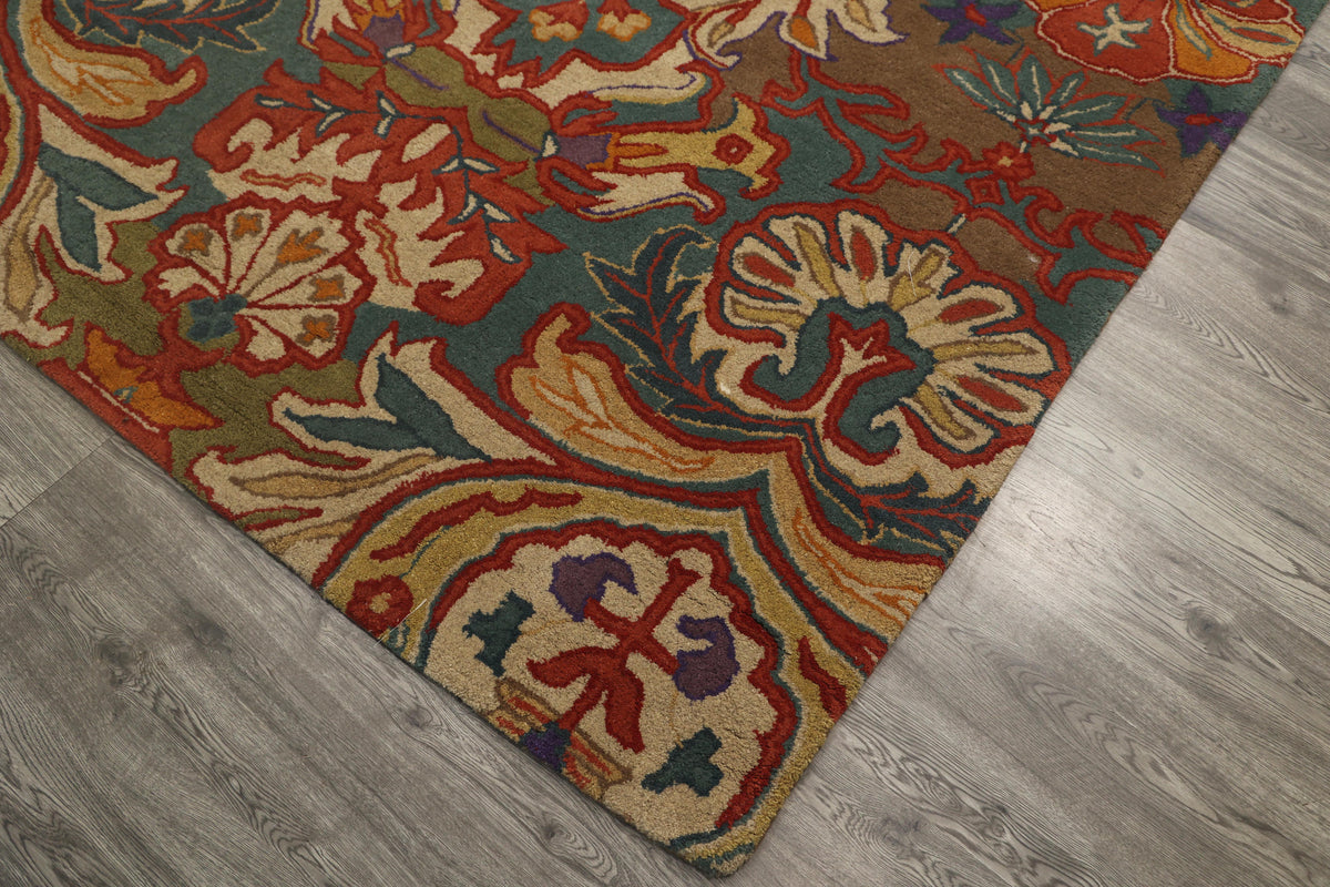 Artisan Hand-Tufted Wool & Cotton Area Rug | Beluga CR-2603-312