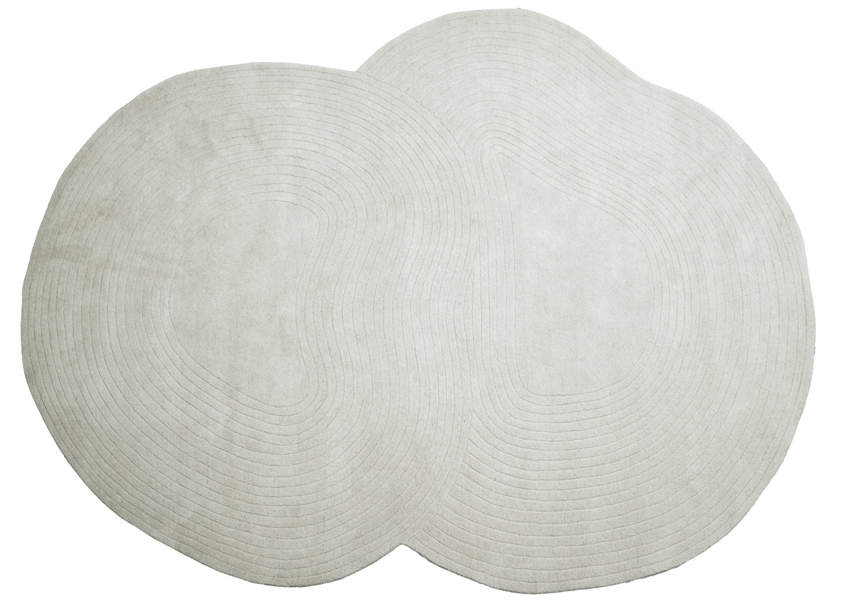 Ivory Hand-Tufted Wool Area Rug | Beluga Design 56