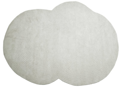 Ivory Hand-Tufted Wool Area Rug | Beluga Design 56