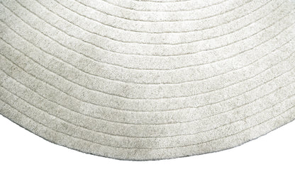 Ivory Hand-Tufted Wool Area Rug | Beluga Design 56