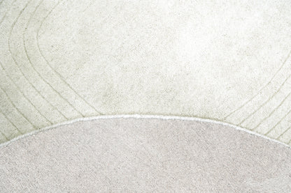 Ivory Hand-Tufted Wool Area Rug | Beluga Design 56