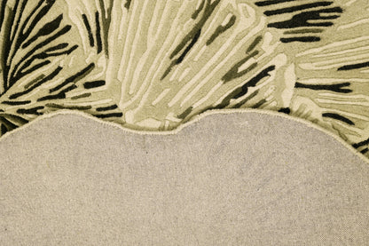 Hand-Tufted Green Wool Area Rug | Beluga Design 72