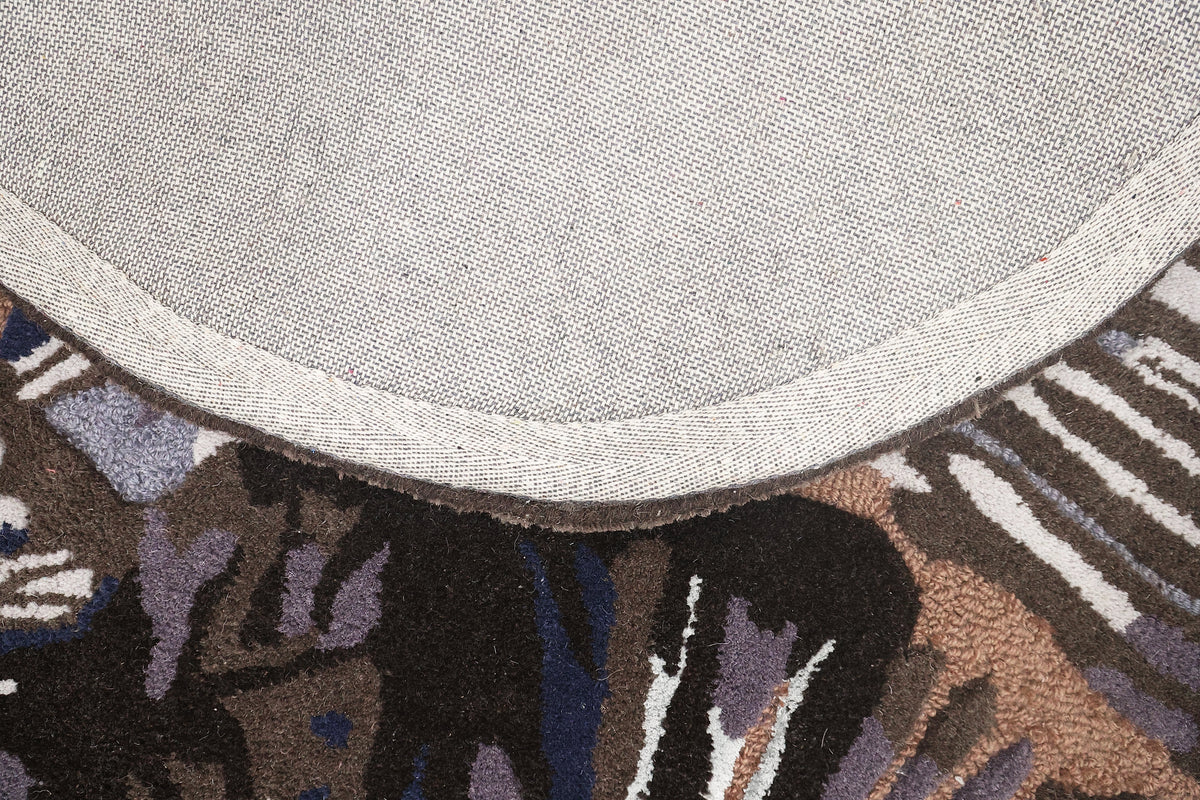 Hand-Tufted Wool Area Rug – Blue | Beluga Design 74