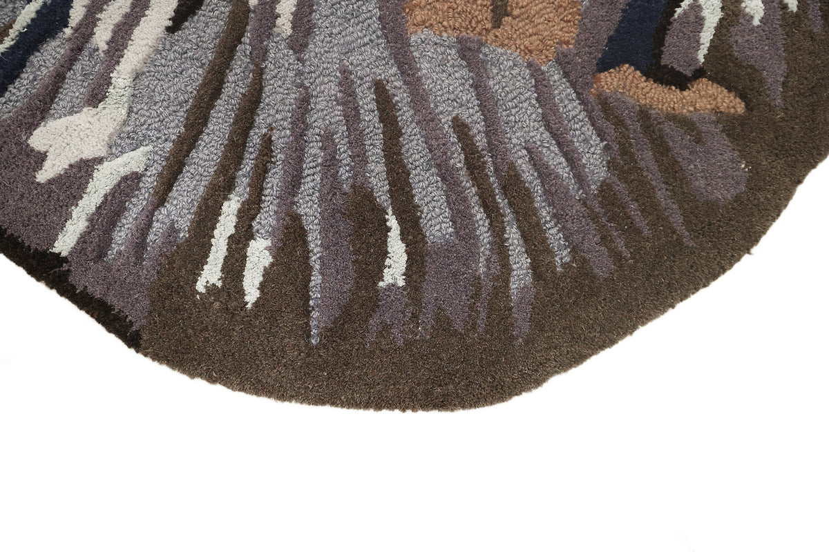 Hand-Tufted Wool Area Rug – Blue | Beluga Design 74