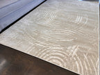 Bohemian Tone-on-Tone Creamy Beige Rug Crafted with High-Low Sandy Beige circle round Detail - NUDE 27