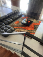 Luxury Shag Viscose Shiny Design Plush Area Rug/ Carpet - S.V.D DESIGN 29.