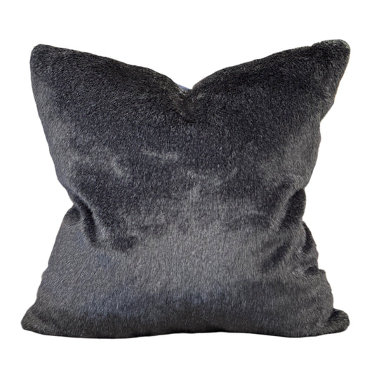 Faux Mink Pillow - MINKO 11 Black