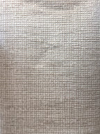 Squared Geometric Tone-on-Tone Rug in Creamy Sandy Beige with Mocha High-Low Texture - NUDE 26