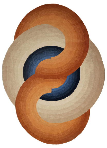 Hand-Tufted 100% Wool Area Rug | Beluga Design 42