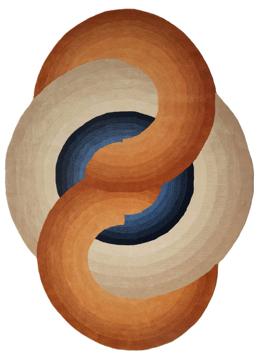 Hand-Tufted 100% Wool Area Rug | Beluga Design 42