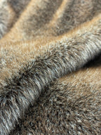 Luxury Soft Warm Faux Mink Throw Blanket - MINKO 10 Brown