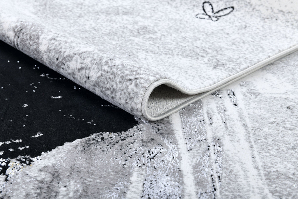 Soft-touch, Crowned Frida Kahlo, Light Grey, Black with a touch of Gold - Z342A