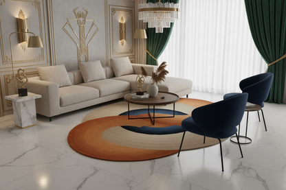 Hand-Tufted 100% Wool Area Rug | Beluga Design 42