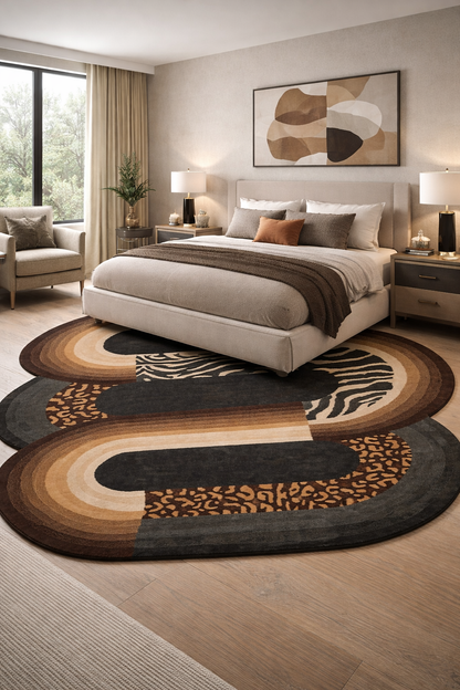 Hand-Tufted Ivory & Light Grey Wool Area Rug | Beluga Design 45