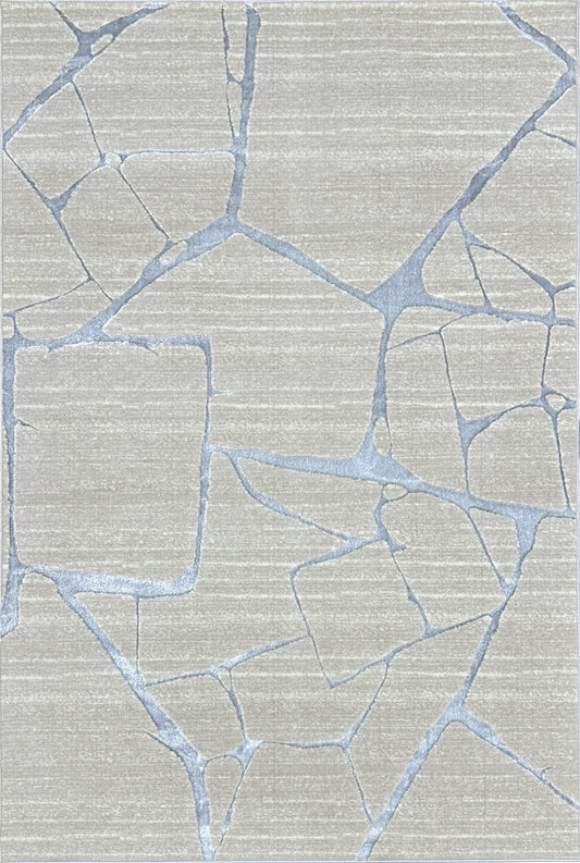 Color-Changing Polyester Viscose Blend Area Rug | Style# BIV 611 - Flat Weave Rug