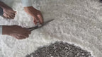 Luxury Shag Viscose Shiny Design Plush Area Rug/ Carpet - S.V.D DESIGN 29.