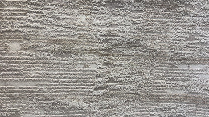 Beige and Mocha Toned Rug with Sculpted High-Low Surface - NUDE 23
