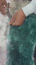 Luxury Shag Viscose Shiny Design Plush Area Rug/ Carpet - S.V.D DESIGN 29.