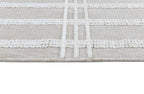 Cream/Beige Rug with Bohemian Motif and High-Low Soft-Touch Texture - TIA 104.