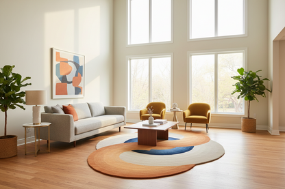 Hand-Tufted 100% Wool Area Rug | Beluga Design 42