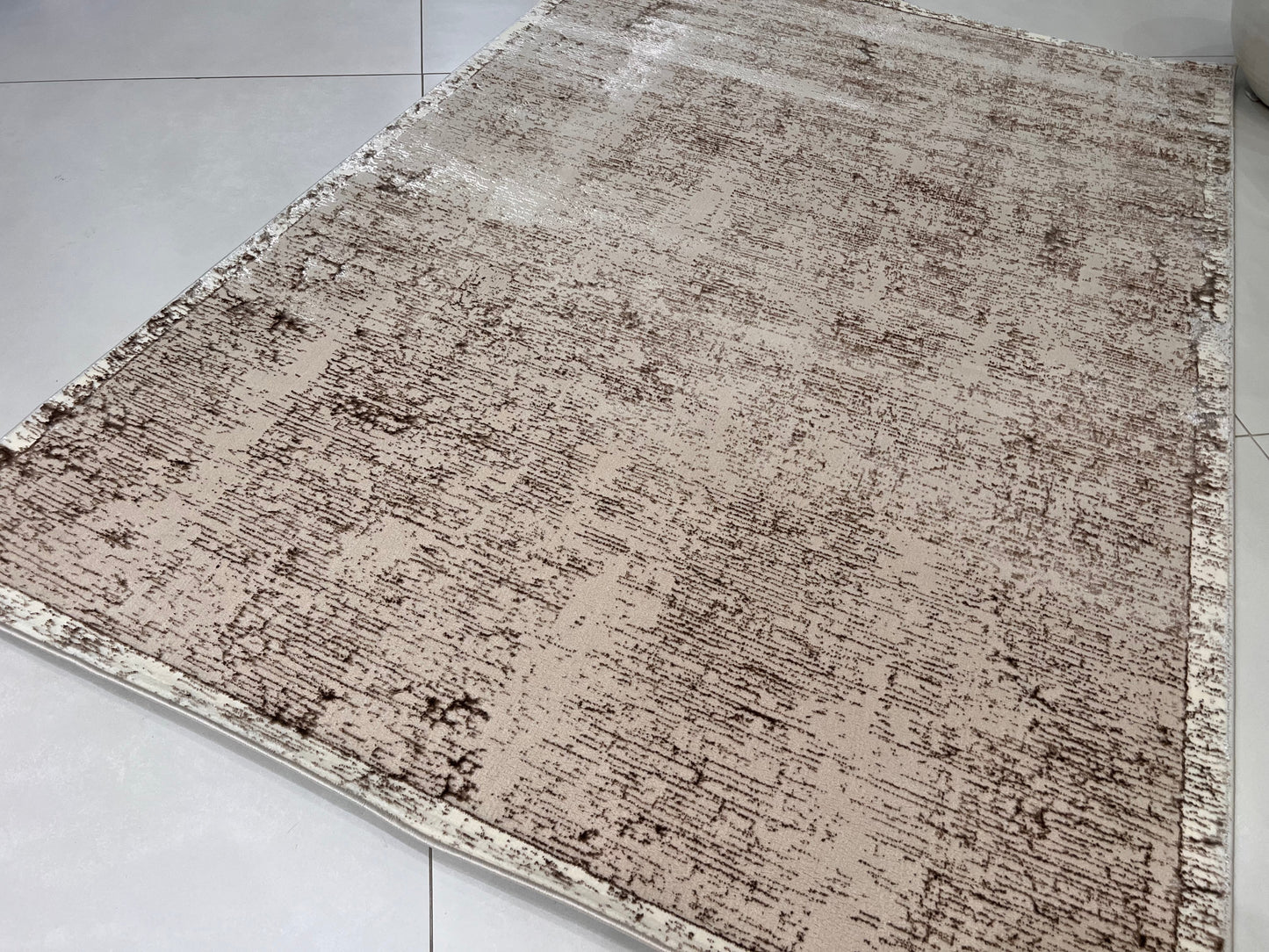 Color-Changing Polyester Viscose Blend Area Rug | Style# BIV 609 - Flat Weave Rug