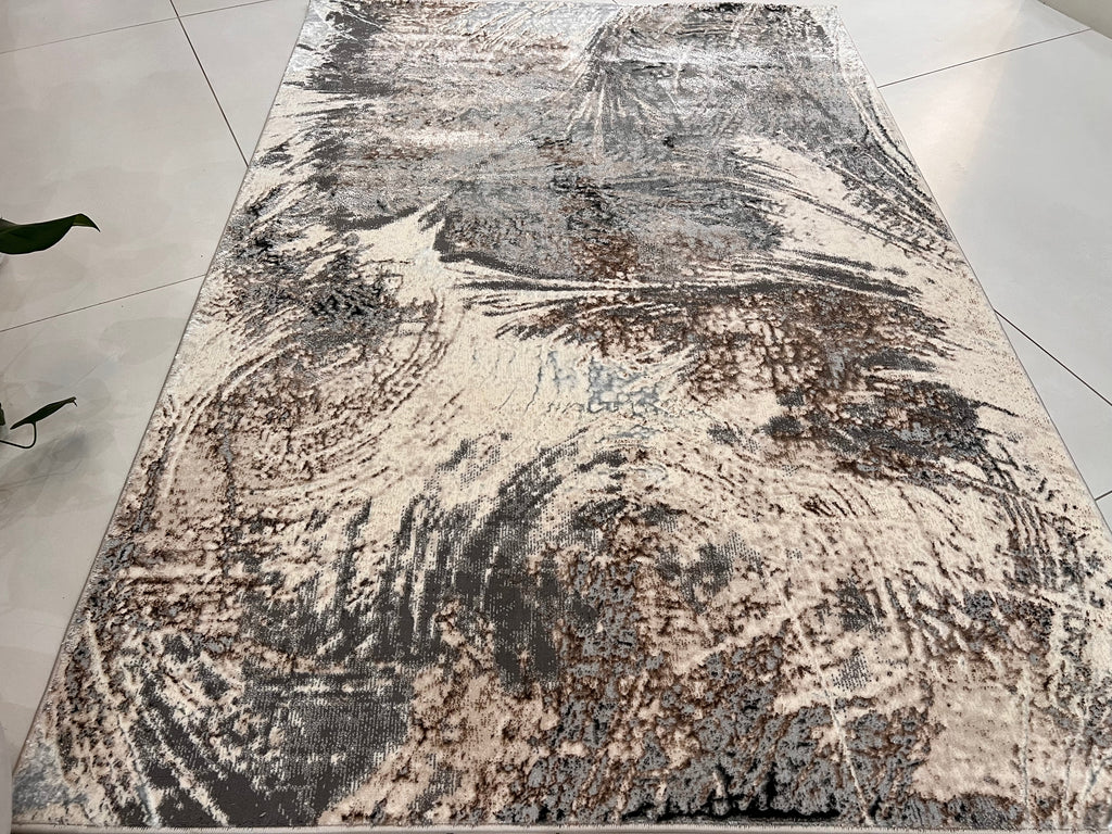 Color-Changing Polyester Viscose Blend Area Rug | Style# BIV 606 - Flat Weave Rug