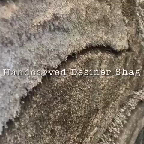 Luxury Shag Viscose Shiny Design Plush Area Rug/ Carpet