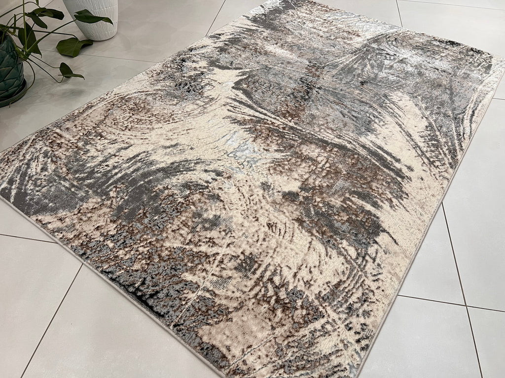 Color-Changing Polyester Viscose Blend Area Rug | Style# BIV 606 - Flat Weave Rug