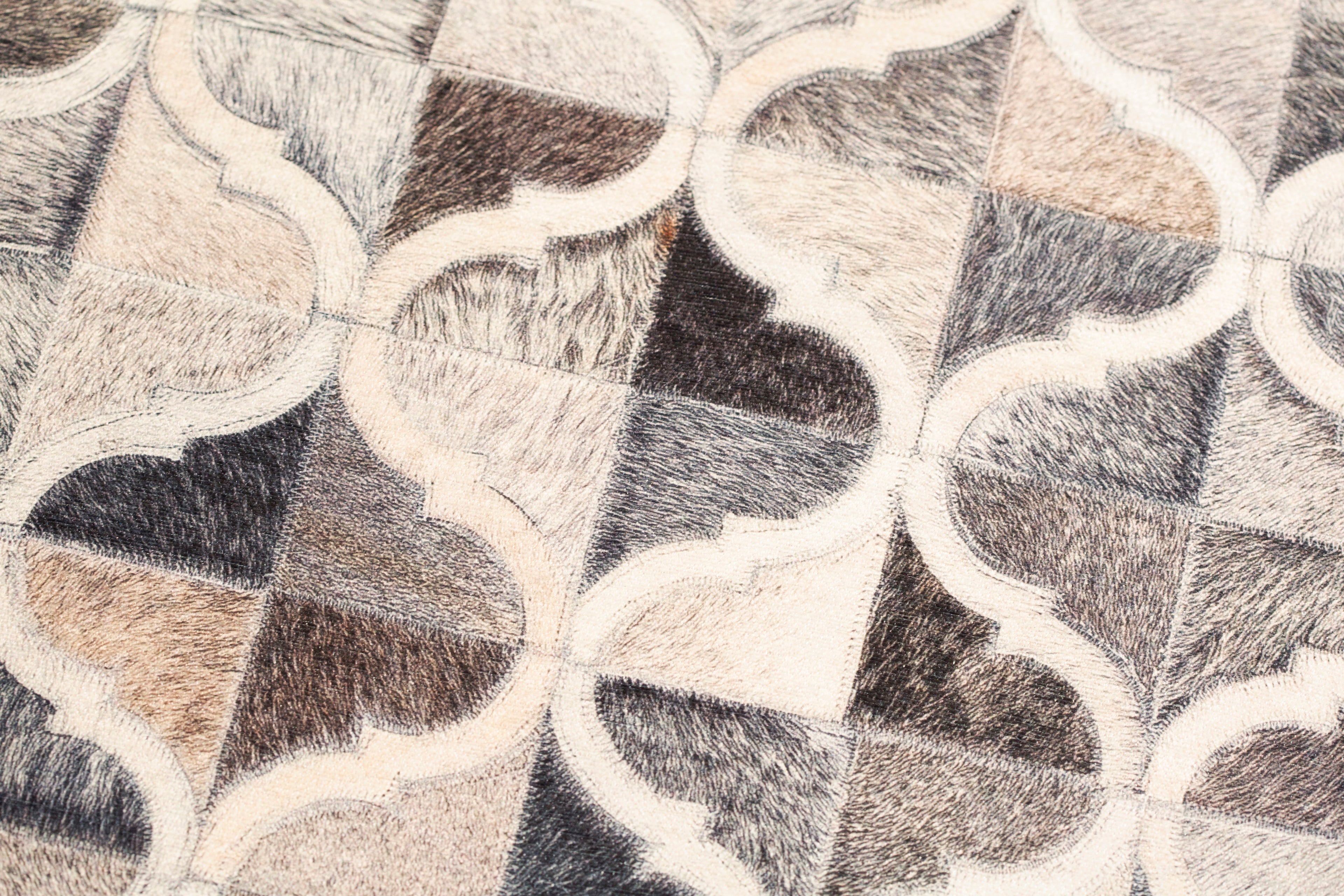 Print On Rug Patch Work Geometric Area Rug