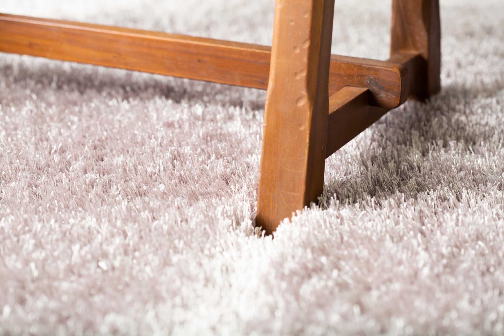 Plush Fluffy Soft Shinny Multi Textural Silver Shag Area Rug/Carpet