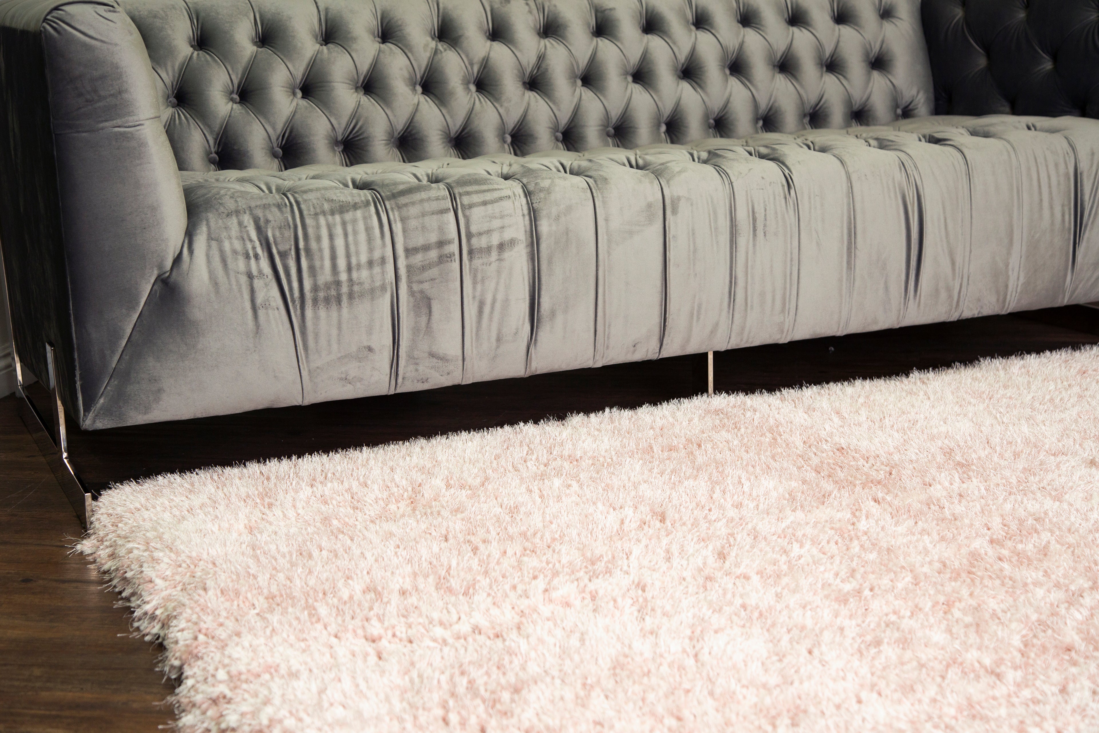 Plush Fluffy Soft Shinny Multi Textural Shag Area Rug/Carpet