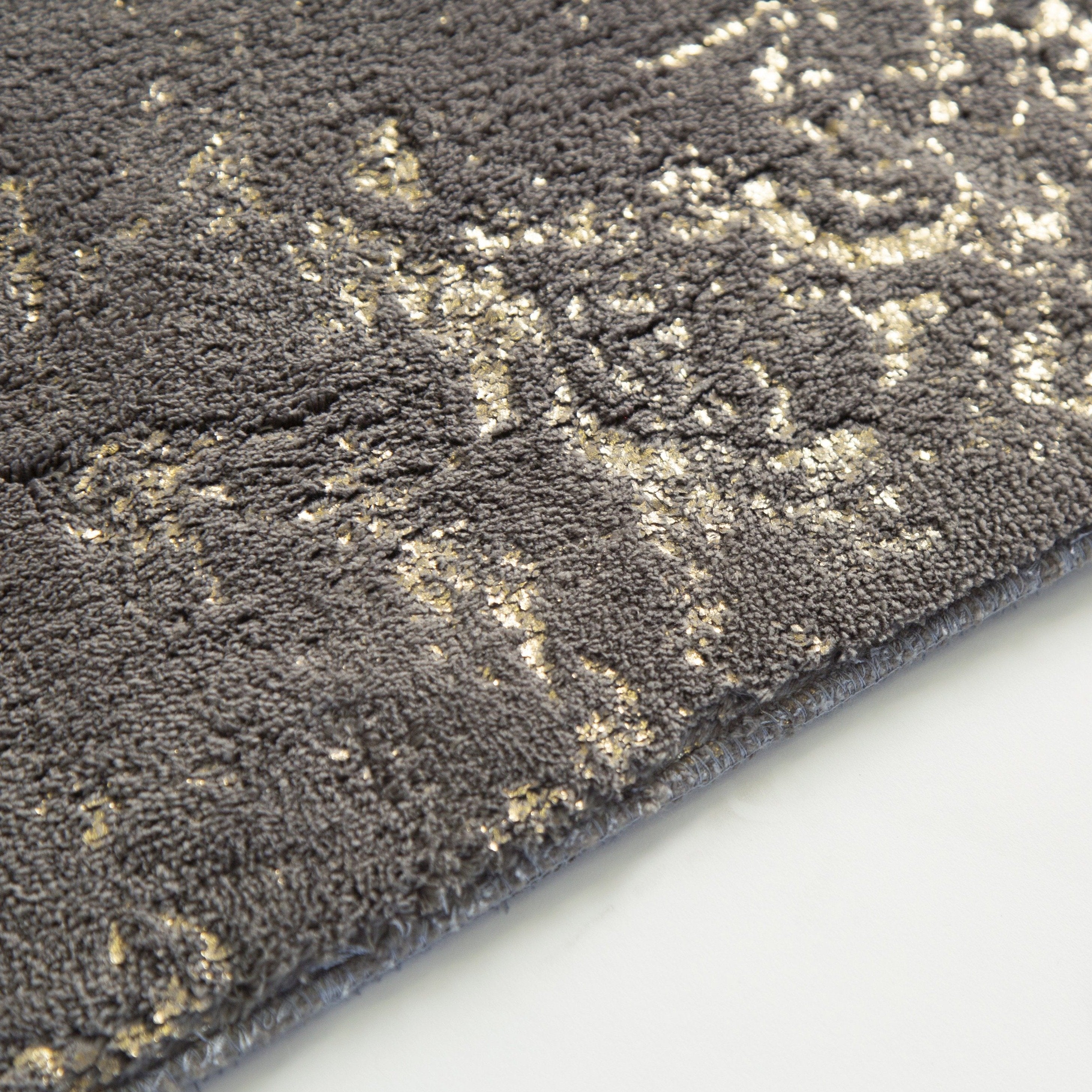 Ultra-soft Cozy Abstract Shimmery Foil Illuminating Rug/Carpet , high-quality and extra comfort