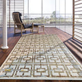 Shimmery Changing Geometric Ultra Soft Cozy Area Rug/Carpet