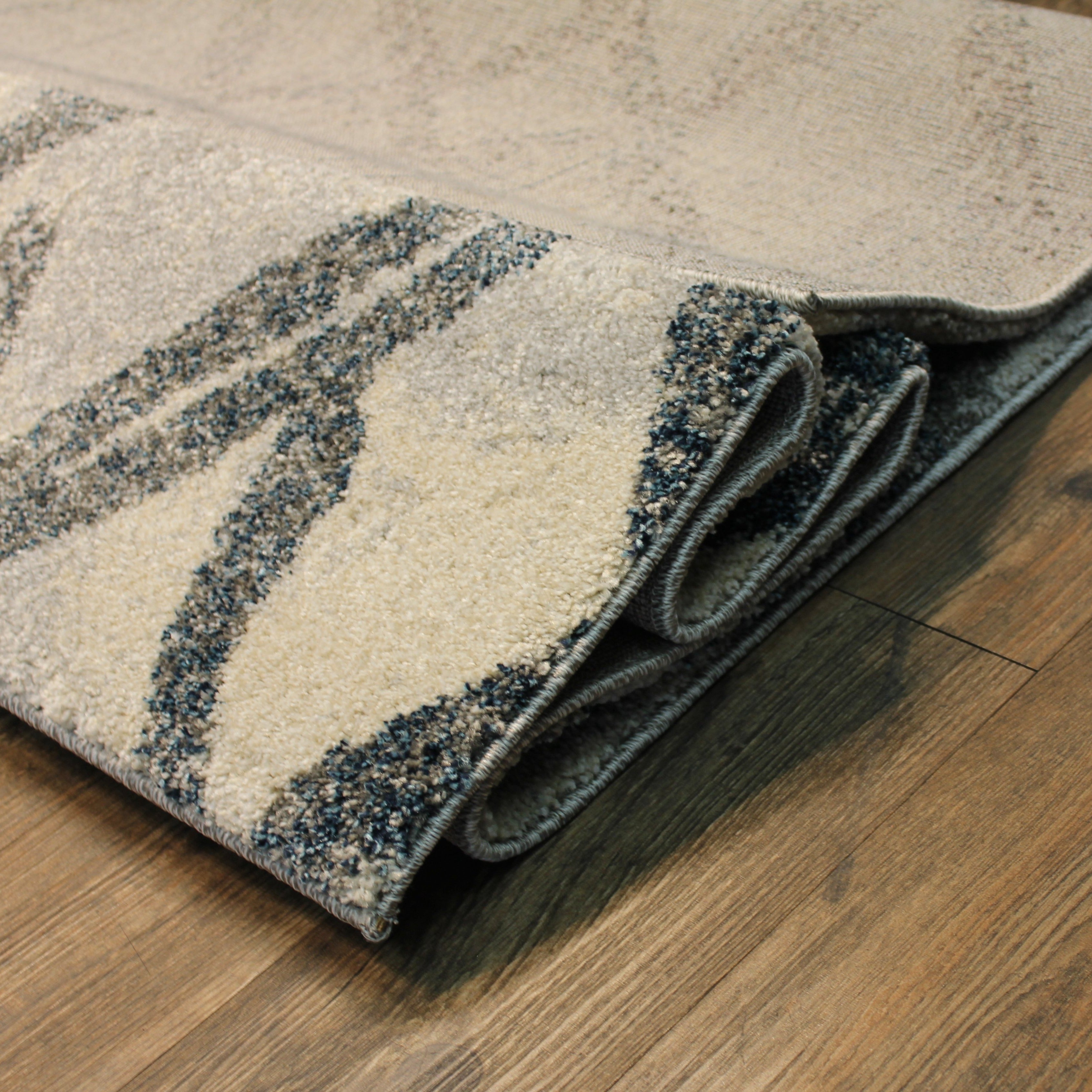 Heavy Durable Plush Appx. 1" Luxury Pile Alonzo AL 207 Area Rug