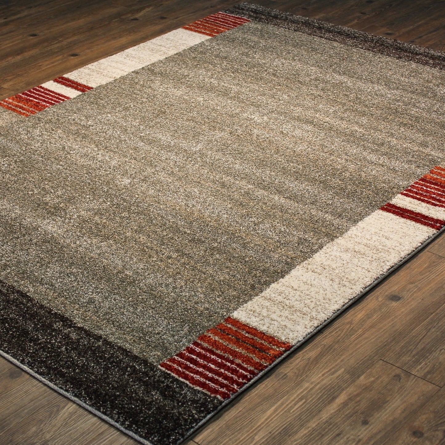 Heavy Durable Plush Appx. 1" Luxury Pile Alonzo AL 211 Area Rug by Rug Factory Plus
