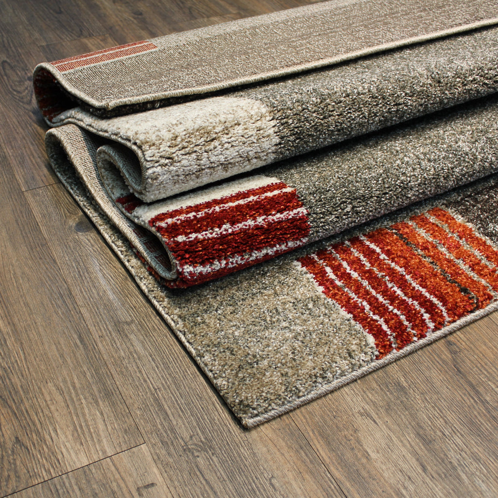 Heavy Durable Plush Appx. 1" Luxury Pile Alonzo AL 211 Area Rug by Rug Factory Plus
