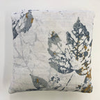 Soft Cozy Fuzzy Faux Fur Mosaic Floral Print Pillow