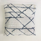 Soft Cozy Fuzzy Faux Fur Mosaic Floral Print Pillow