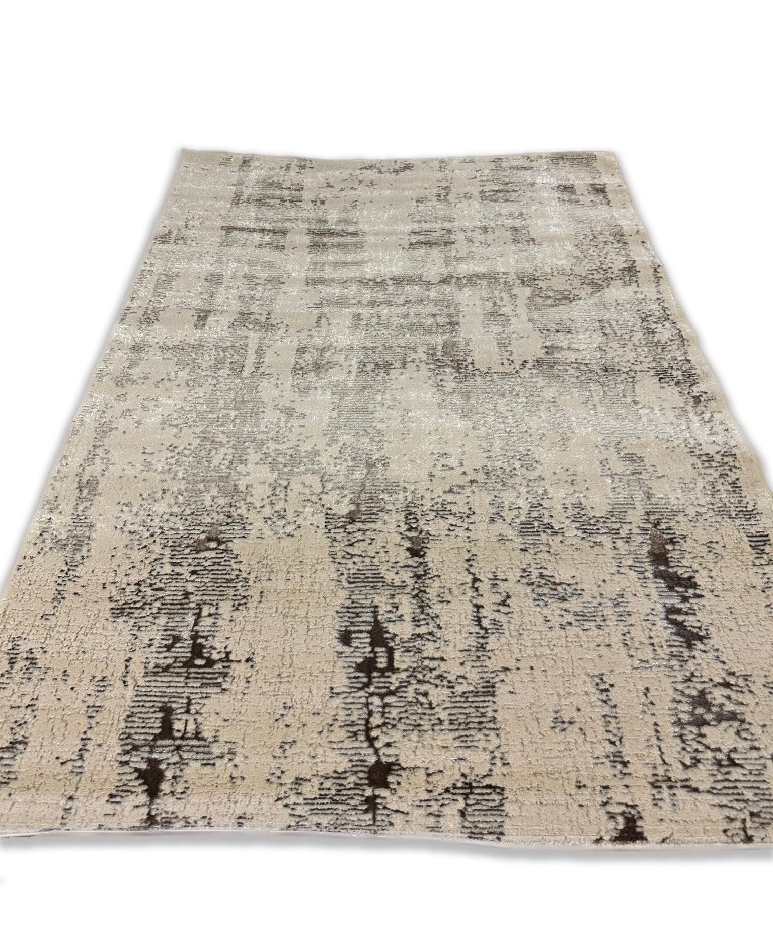 Color-Changing Polyester Viscose Blend Area Rug | Style# BIV 607 - Flat Weave Rug
