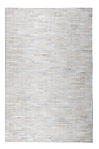 Natural Leather Patchwork Modern Brick Cowhide Area Rug/ Carpet